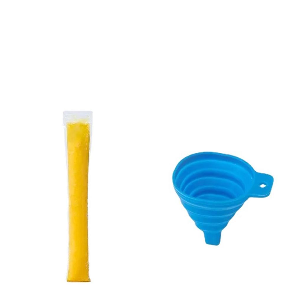 100 ks Jednorázové ledové sáčky Sáčky s drceným ledem Samouzavírací