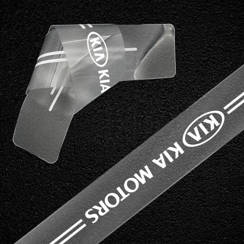 1Pcs Transparent Car Trunk Badge Protective 3D Sticker Car Accessories For KIA Ceed Rio Sportage R K3 K4 K5 K6 K7 K8 Ceed Sorento Cerato Optima
