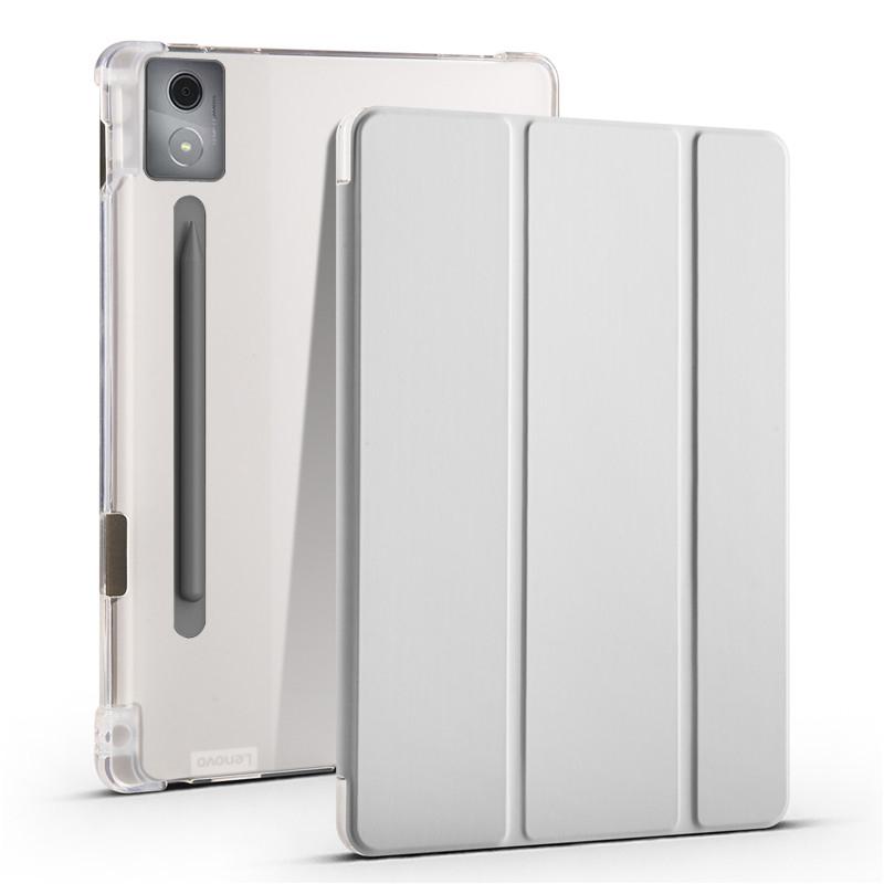 For Xiaoxin Pad Pro 12.7 Case With Pen Holder Trifold Soft Back Stand Tablet For Xiaoxin Pad Pro 12 7 Cover