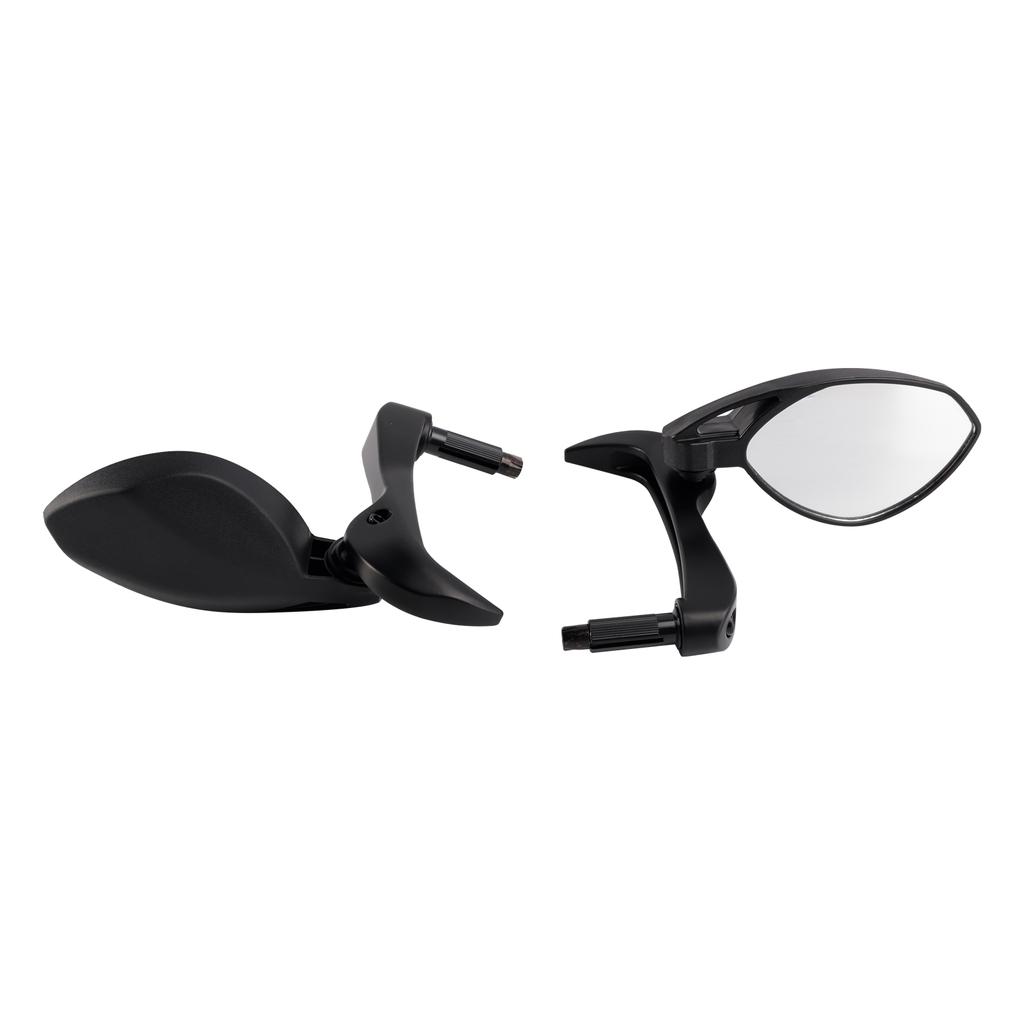 Bar End Mirror Set 18-22 Mm Handlebar Motorcycle Handguard Mirrors Universal