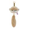 Plush Raccoon Plush Pendant With Keyring Stuffed Doll Charm Cartoon Pendant  Backpack Decoration