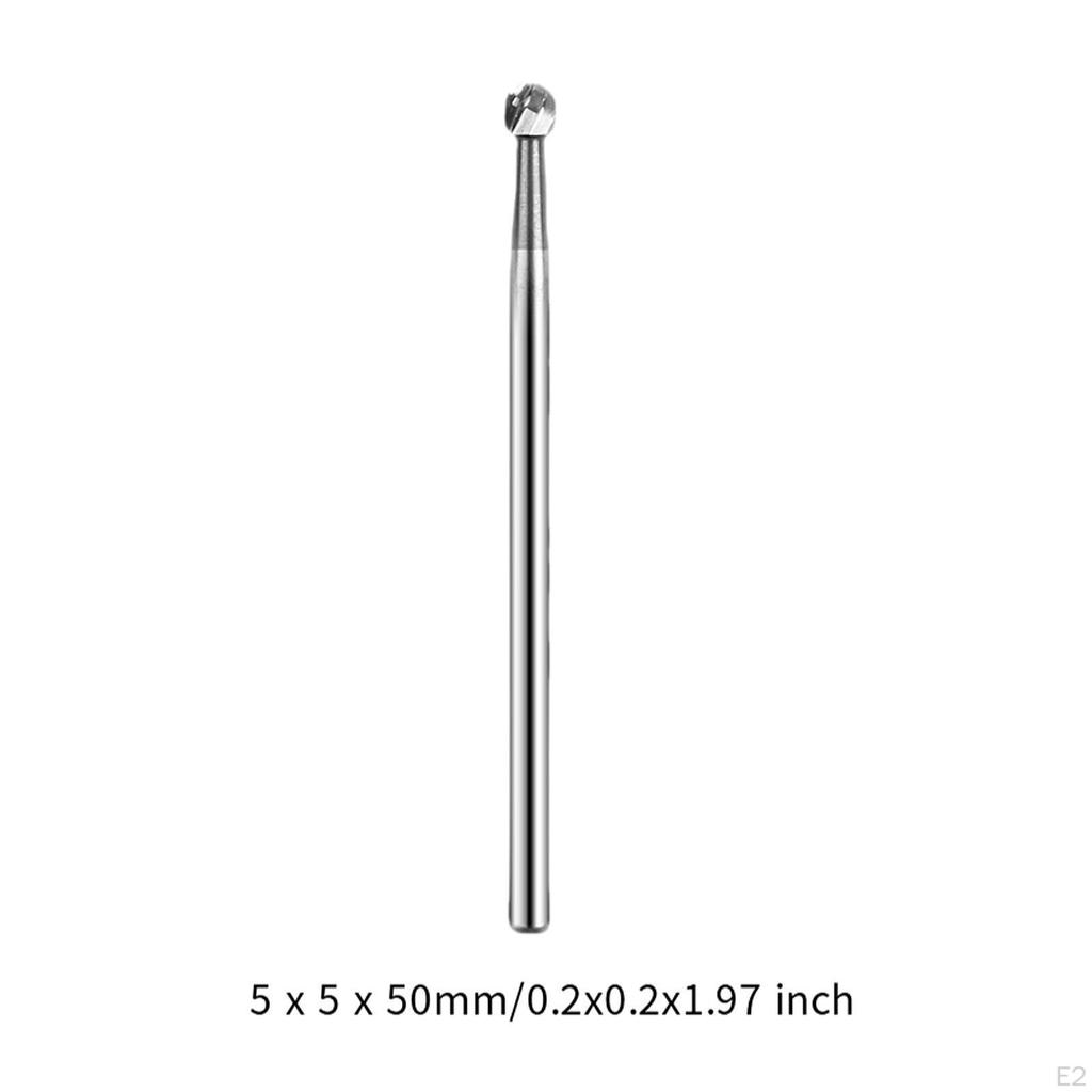 Ball Burr Carving Tool Multifunctional for Wood Simple Precision Cutter Head Professional