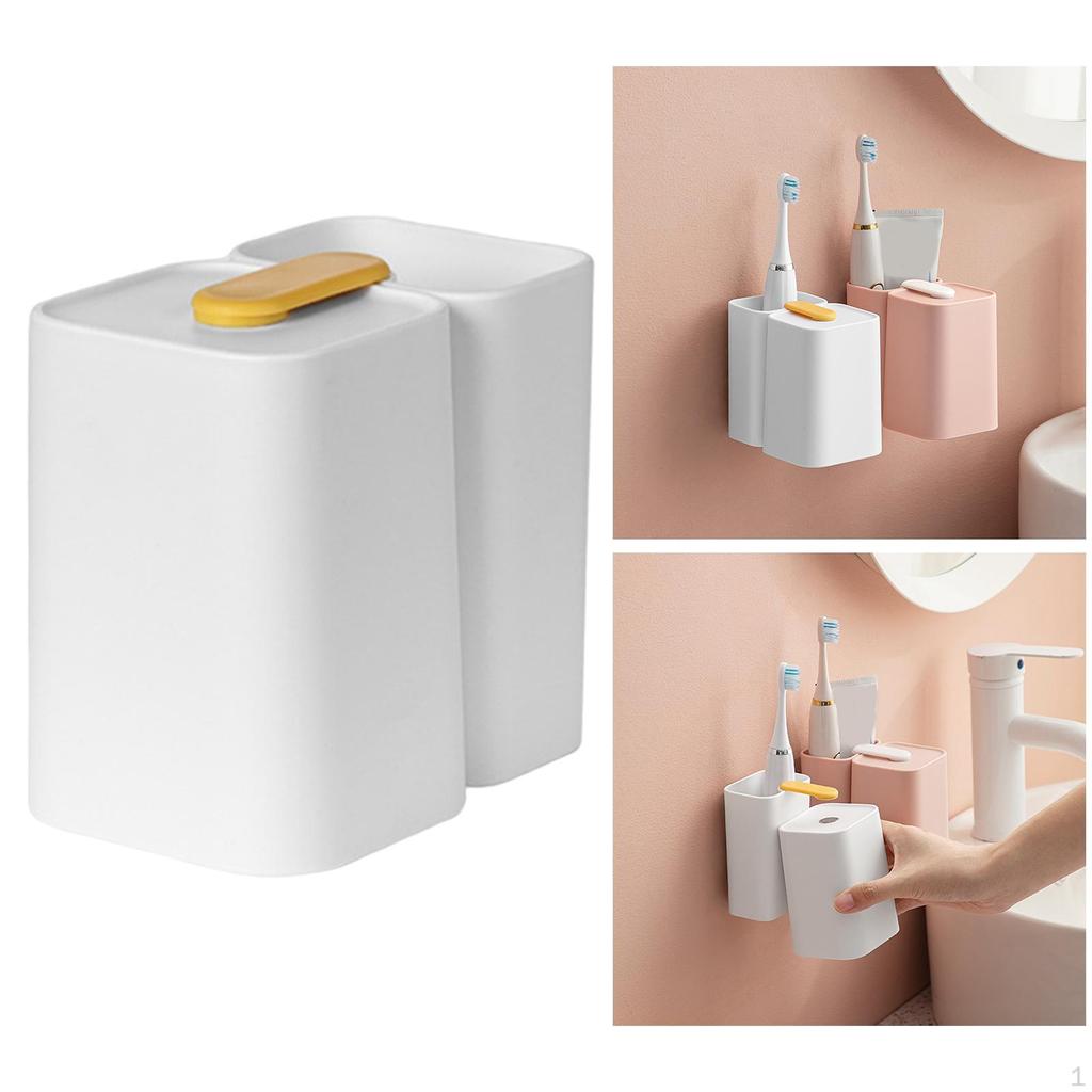 Satın alın Toothpaste Rack Magnetic Inverted Makeup Storage for Toilet ...