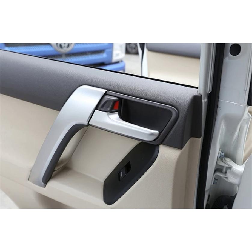 4pcs Car Interior Door Handle Cover Trim For Toyota Land Cruiser Prado FJ150 2010-2018 Car Accessories