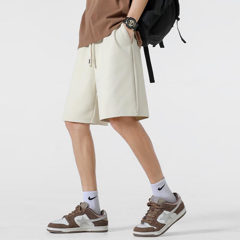 Fingercroxx Men's Quick-Dry High-Elastic Sports Shorts