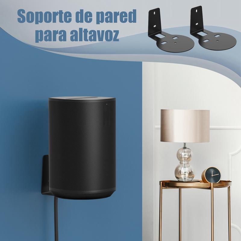 alloy Speaker Mount Multifunction Portable Wall Shelf Display Stand Sturdy Smart Speaker Wall Stand Rack accessory space-saving