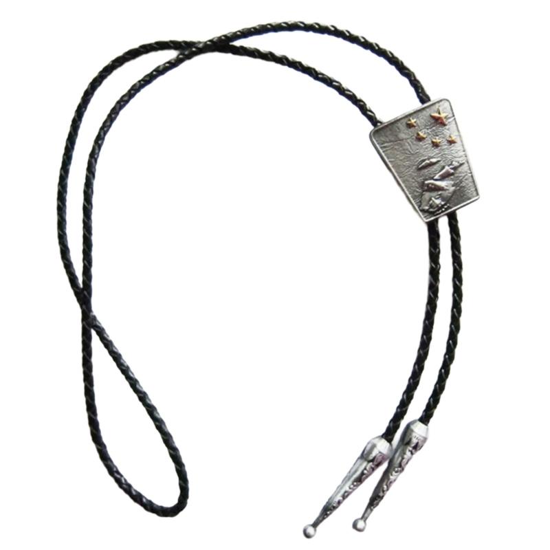 Bolo Styles Tie Western Bolo Tie Unique Bolo Necktie Men's Fashion Accessory for Men's Fashion