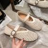 Girls Hollow Princess Leather Shoes Soft Sole Summer Fashion Sandals for Middle  Big Kids