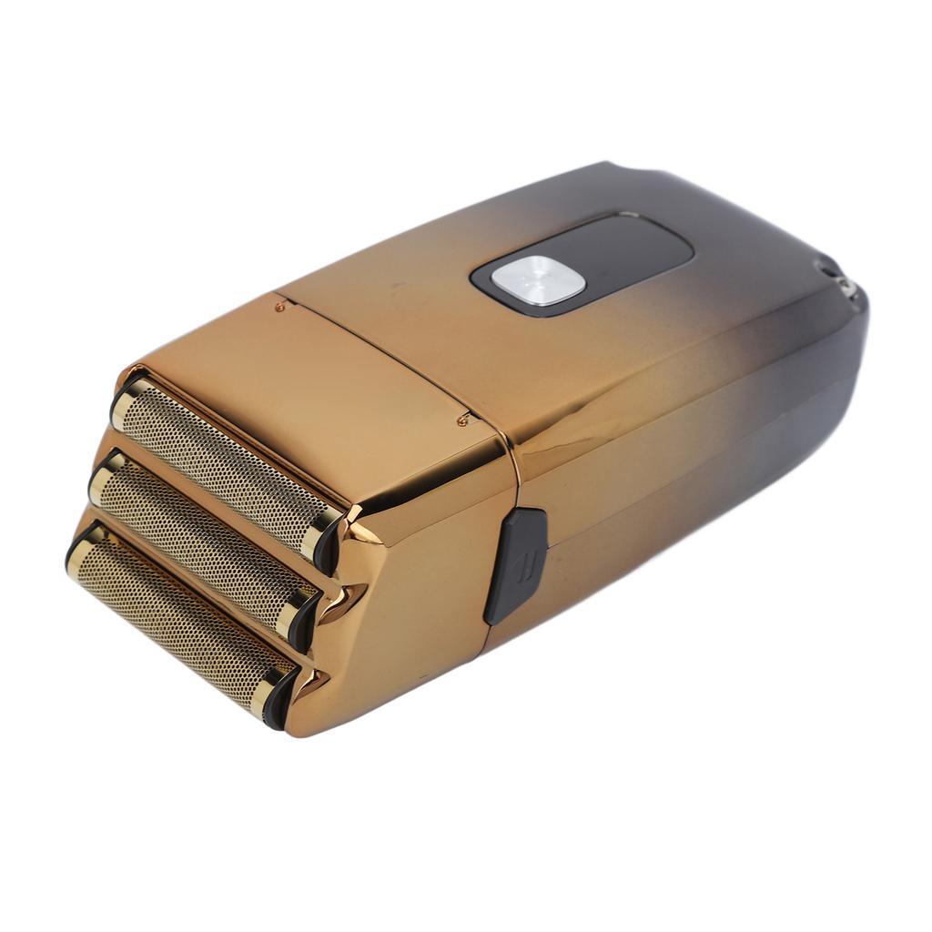 Triple Blades Foil Shaver Multifunction Cordless Electric Razor Waterproof Rechargeable with LCD Display for Men