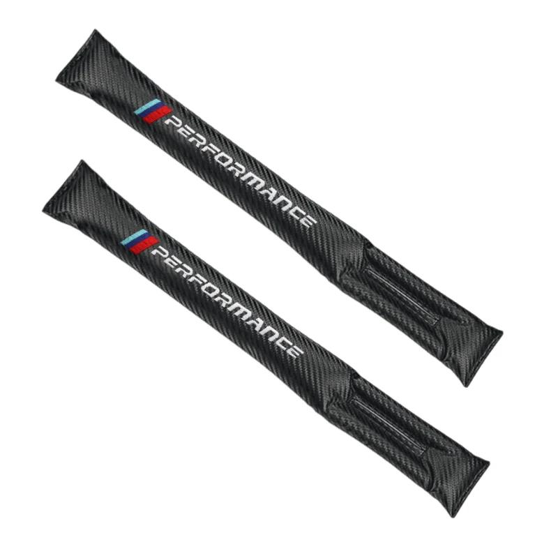 

2Pcs Carbon Fiber Car Interior Seat Gap Plug Filler Pad For BMW Performance X3 X5 X6 E30 E38 E39 E46 E60 E61 E90 E91 E92 E93 M3