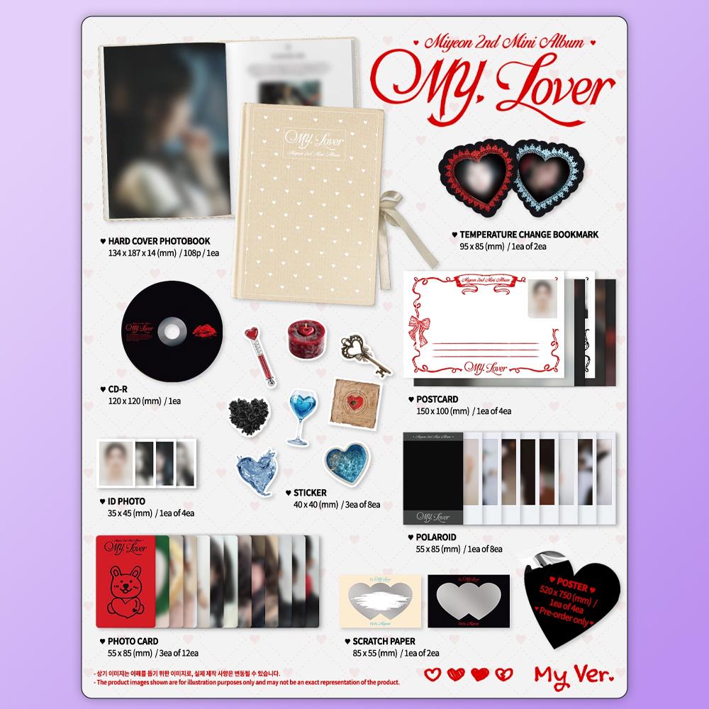 (PRECOMANDĂ POB) MIYEON (i-dle) - Al 2-lea Mini Album MY, Iubitule