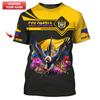 Columbia Custom Name 3D Print T-shirt For Men Colombia Flag Pattern Short Sleeve T Shirts Summer Personality Loose Customed Tee