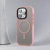 Translucent Matte Magnetic Phone Case For iPhone 17 Pro Max Air 14 15 Plus 11 12 13 16 Pro For Magsafe Anti-Fall Protector Cover