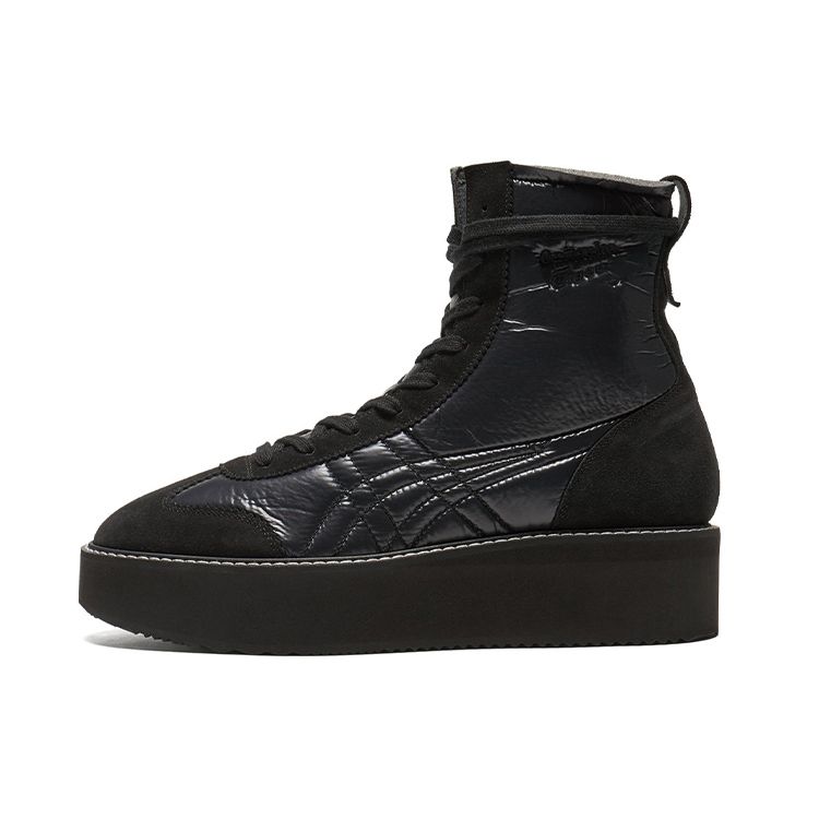 Onitsuka Tiger Delegation Chunk Boot Triple Black Unisex Sneakers 1183C117-001