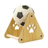 Cat Scratch Board Wooden Cat Scratch Ball Mill Claw Hand Wrapped Rope Cat Climbing Frame Cat Scratch Column Cat Toy