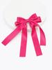 Lystrfac Fashion Fabric Ribbon Hair Bow Hairpin for Women Girls Hair Clips Back Head Top Clip Female Hair Accessories