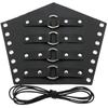 Men Black Gauntlet Bracer Gauntlet Cosplay Bracer Wristband for Parties