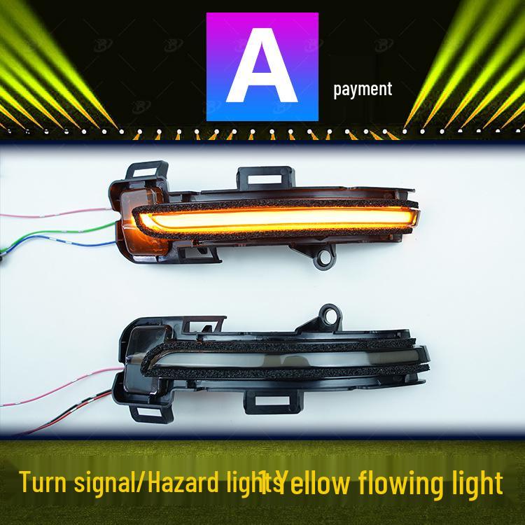 MG Pilot Rearview Mirror Sequential Turn Signal with Dynamic DRL Blue Touch Modification