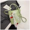 Premium hand bag women's new trendy fashion texture shoulder bag crossbody bucket bag