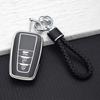 Tpu Car Key Case For Toyota Camry Chr Corolla Rav4 Avalon Land Cruiser Prado Prius 2/3/4 Buttons Key Cover Keychain Accessories