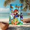 Custom Name Ultra-Soft Beach Towel with Game Theme,Ideal for Pool - Camping, Diving - Perfect Travel Essential, Vibrant Beach Towel.