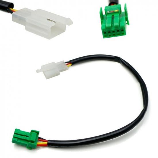 

12-Inch OEM Dashboard Push Button Fog Light Switch Conversion Adapter Wire