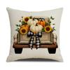 Autumn Pumpkin Print Pillow Case New Living Room Seat Cushion Farm Decorative Sofa Pillow