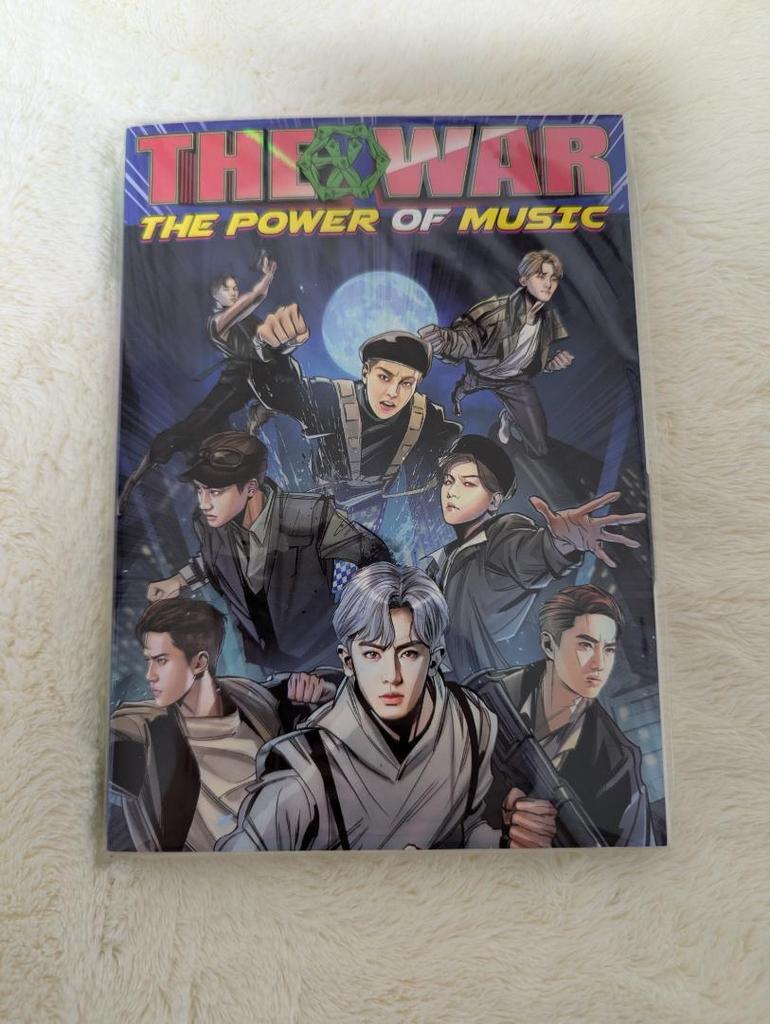 [USED] EXO POWER Official Postcard Book 17 Cards