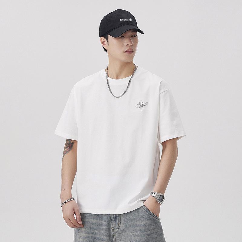 Men's Trendy Summer Short-Sleeved Embroidered T-Shirt