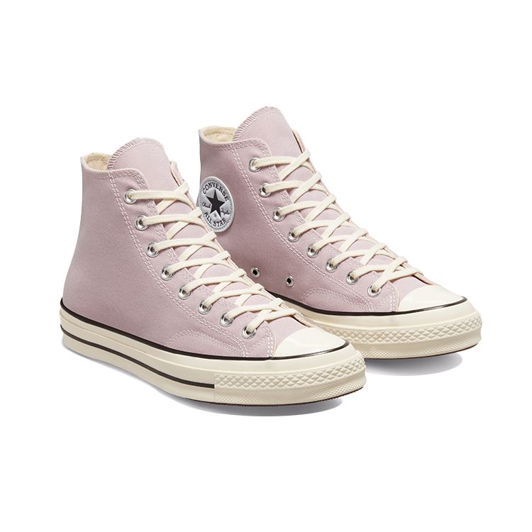 Converse Chuck 70 High Himalayan Salt Unisex Sneakers Purple Egret Black 171474C