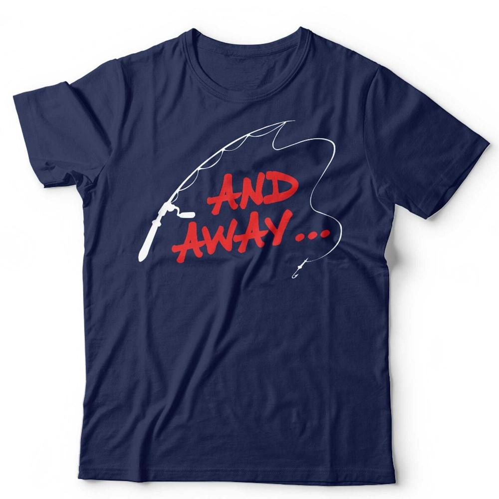 И Away Футболка Унисекс Британское ТВ Боб Мортимер Пол Уайтхаус Gone Fishing Футболка S
