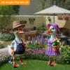 Duck Couple, 2D Flat, Acrylic, Garden Decor, Suitable for Lawns, Parties, Christmas, Halloween