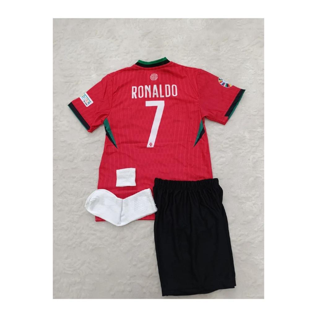 Sports P.o.r.t.e.k.i.z National Team Ronaldo Children's Football Place 4 Set 4 (red-scr) 4546