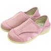 Kobes TioTio Antibacterial Room Size Pink "Ashi Egao(R)" Heel-Covered Shoes, M, KT-1,