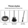5pcs Polishing Polishing Brushes Grinding Wheel Wire Brush Mini Brush Rotary Tool  Drill Attachment
