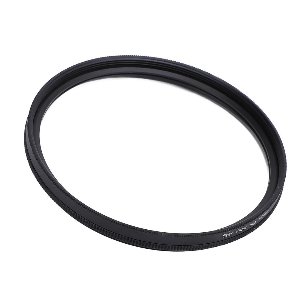 Camera Lens Filter 67mm Lens Protect Filter Star Effect Filter for 67mm Lens Cell Phones and Cameras