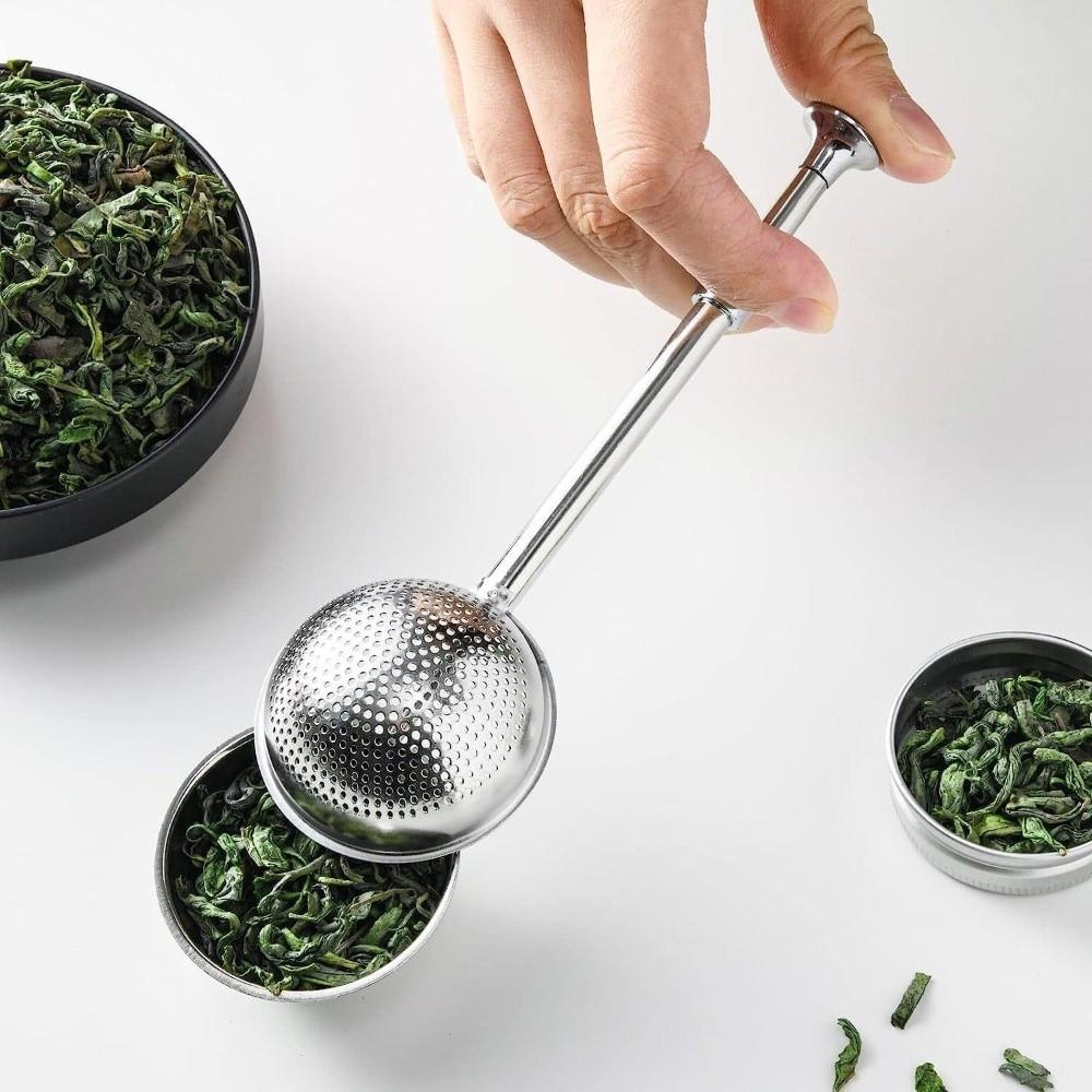304 Stainless Steel Tea Infuser Multi-Purpose Flour Sieve Creative Tea Strainer Home Kitchen