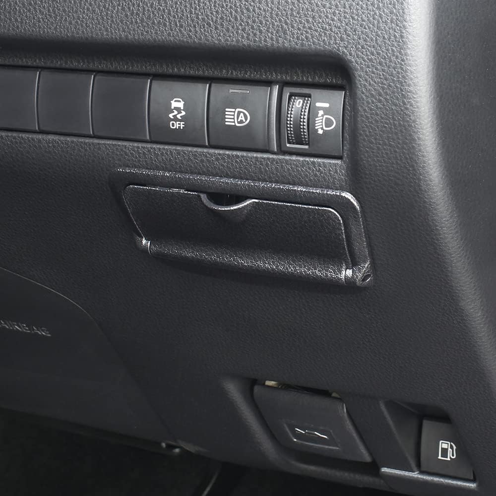 Tsuchiya Yac Fahrzeugspezifische Einbau-ETC-Abdeckung für Toyota Harrier Serie 80, Schwarz, 180 x 100 x 50mm, SY-HR16