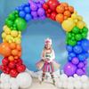 Colorful Rainbow Balloon Garland Arch Kit Wedding Birthday Party Decoration Kids Baby Shower Decor Multicolor Latex Ballons