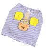 Dog Vest Shirt Breathable Lightweight Vertical Stripes Dog Sleeveless Vest Soft Small Puppy Apparel