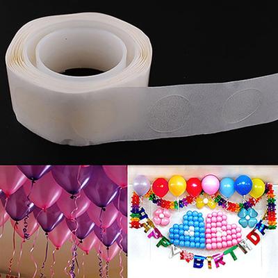 100 Stück/Rolle doppelseitiges Klebeband, Ballon-Stick, DIY-Hochzeits-Bastelaufkleber