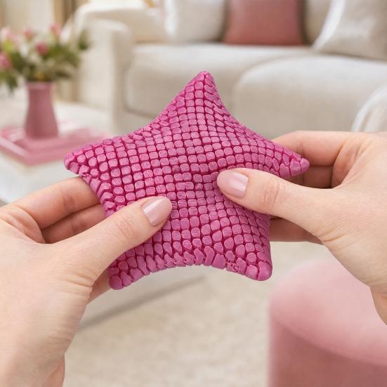 3D Printed Starfish Fidget Toy, Compact Palm-Sized Stress Relief Squishy Puzzle Toy, Flexible Durable Handheld Desk Decor Gift for Kids Adults