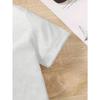 European Size Boys Round-neck Short-sleeved T-shirt with Dog Wearing Sunglasses Pattern Print