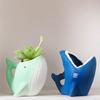 Silicone Casting Mould Succulent Planter Moulds Whale Shape Concrete Vase Molds Suitable for Resin Pen Holder Creation