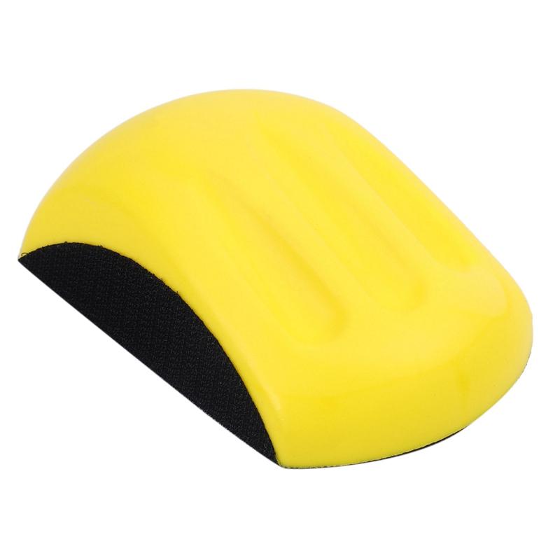 2025 Trend 4X 5 Inch Hand Sanding Block For Hook & Loop Sandpaper Hand Pad Polishing Pad Abrasive Tools