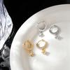 Zirconia Flower Earrings: Stylish, Light Luxury, Colorfast Women's Accessories