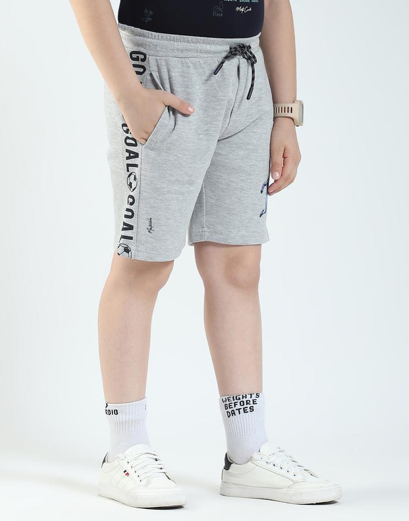 MONTE CARLO Chlapčenské bermudy s potlačou, regular fit