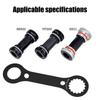 Bottom Bracket Tool Bicycles Mountain Bike Aluminum Alloy Bb Wrench High-Strength Spanner Crank Repair Maintenance Accessories