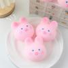 Kawaii Sakura Pig Squeeze Toys Creative Stress-relieving Tool Fidget Toys Little Rabbit Piggy Slow Rebound Release Toy Mochi