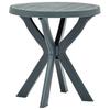 Bistro Table Green Ø70 Cm Plastic